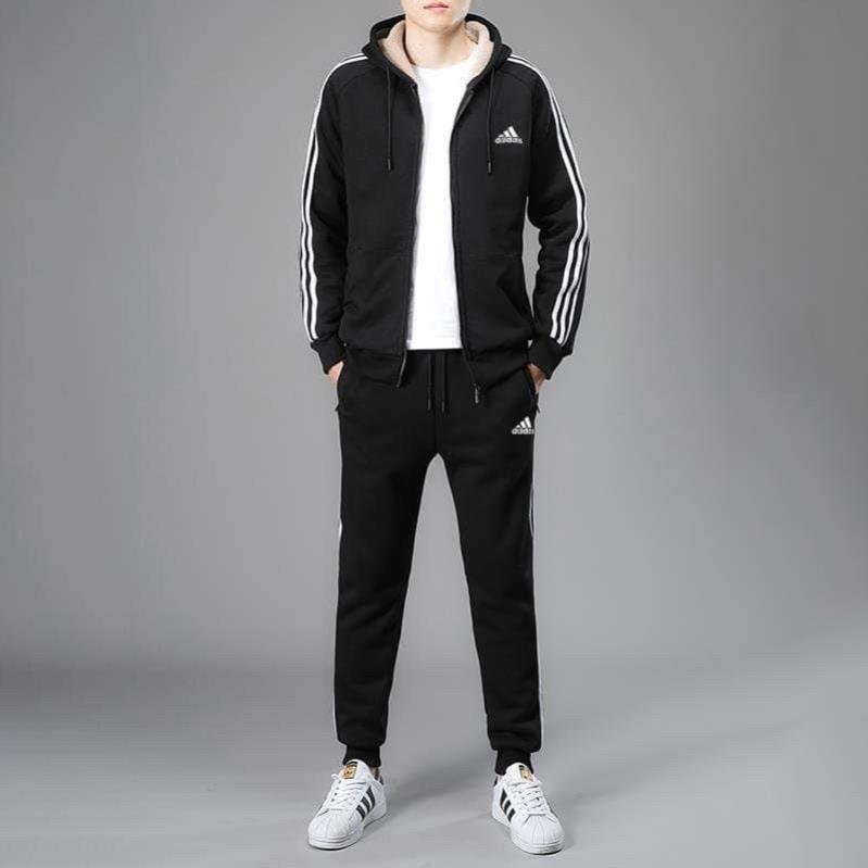 Bộ nỉ nam lót lông adidas New