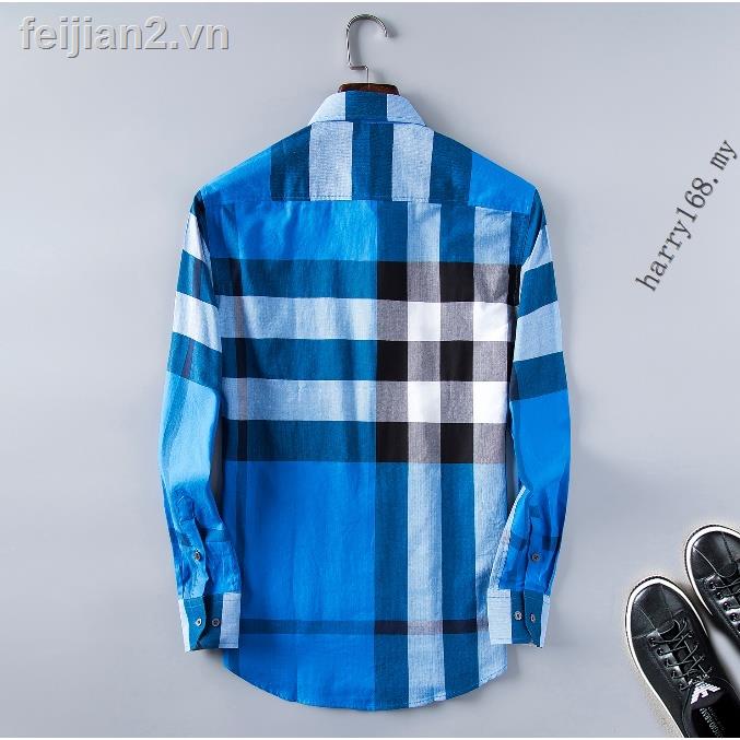 Burberry Áo Sơ Mi cotton Dài Tay Size S-XXXL M390