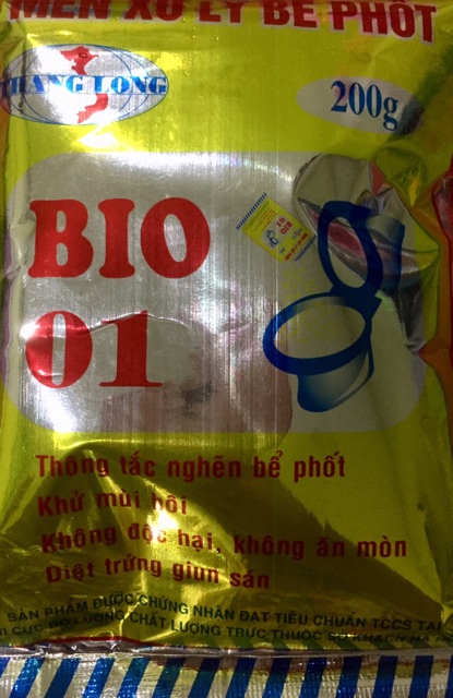 Bột thông đường ống, bể phốt SH 07, BIO 01