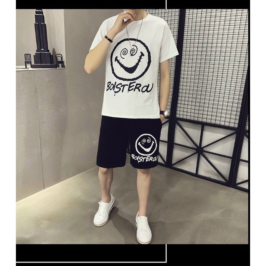&lt;FREE SHIP&gt; Đồ bộ nam hè y hình, vải êm, mát, không ra màu, không đổ lông (matcuoi)