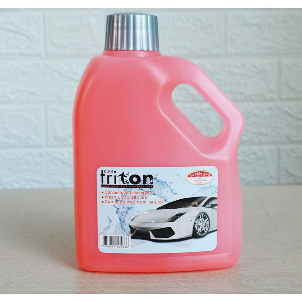 Nước rửa xe và làm bóng xe Waxone Triton Thái Lan