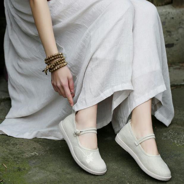 Giày vải | Giày cổ trang - Hài cổ trang Trung Quốc GV03 Tố Uyên