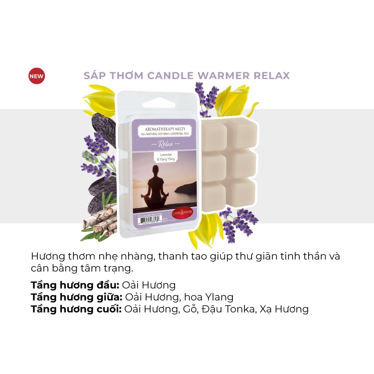 Sáp thơm Candle Warmer từ Yankee Candle - Relax