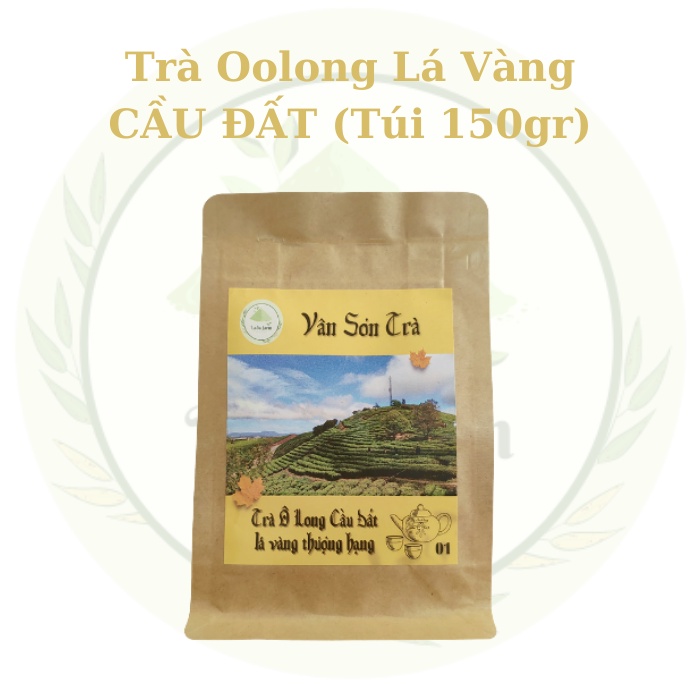Trà Ô Long Cầu Đất Lá Vàng Thượng Hạng - Túi 150 Gram