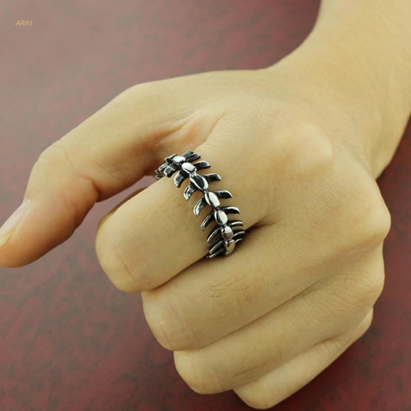 Nhẫn Đeo Tay Kim Loại Hình Đầu Lâu Cá Tính Cho Nam Nữ