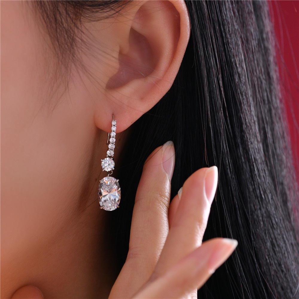 KHUYÊN TAI BẠC Ý 925 - CECY LUXURY PINK 0674