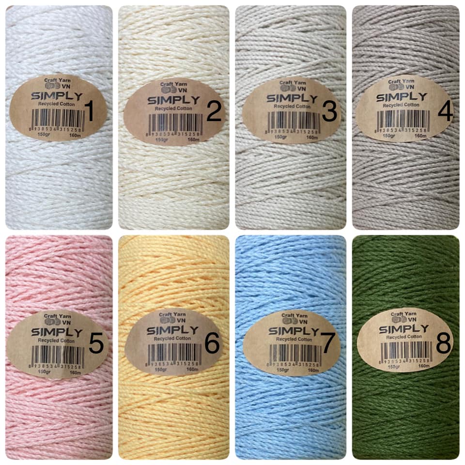 Sợi Simply Cotton 150g
