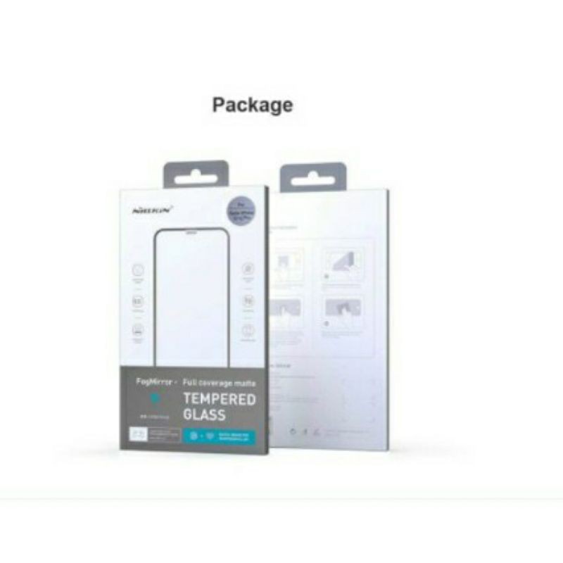 Kính cường lực nhám IPhone 12 Mini, 12, 12 Pro, 12 Pro Max bảo vệ màng loa ,chống vân tay Chính hãng Nillkin Amazing