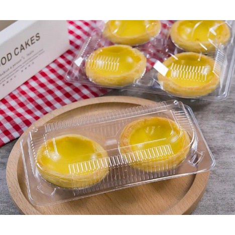 100 Hộp đựng bánh tart 2 cái FJ310