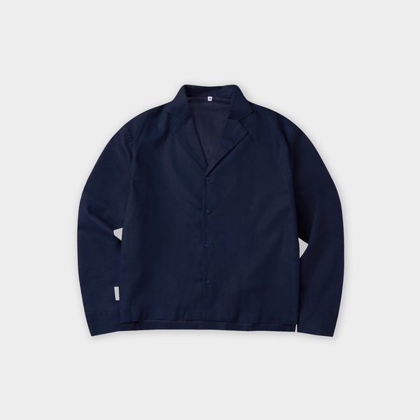 Áo sơ mi cổ danton tay dài