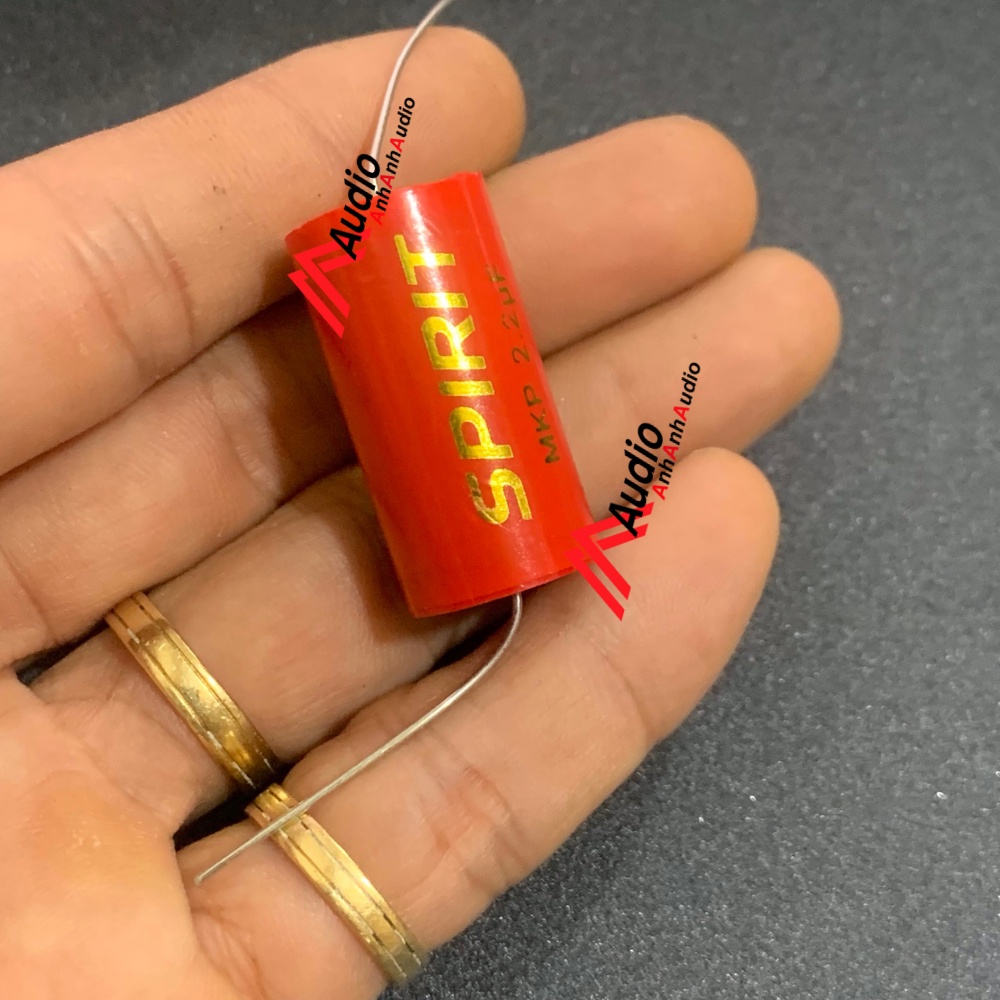 Tụ Spirit 2.2 uF hàng loại xịn  400V chuyên cho phân tần loa chất lượng cao