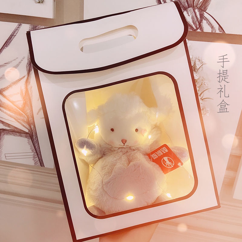 Thú Nhồi Bông Hình Chú Cừu Đáng Yêu