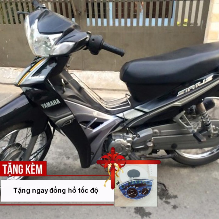 Bộ dàn áo xe SIRIUS màu ĐEN phanh CƠ , nhựa nguyên sinh ABS cao cấp