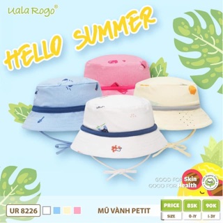 UALA & ROGO - Mũ vành petit dành cho bé từ 1 đến 3 tuổi
