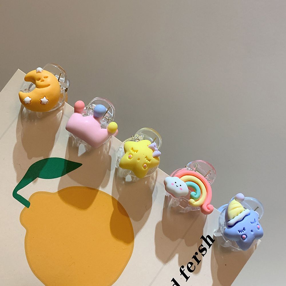 Kẹp tóc acrylic nhiều kiểu tùy chọn thời trang Hàn Quốc đáng yêu cho bé gái