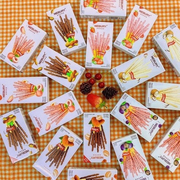 Bánh Que Phủ Socola Webury 62gr