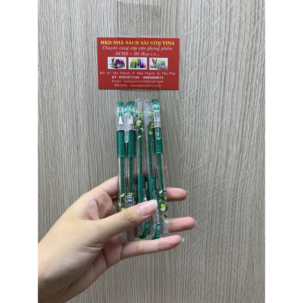 Bút Gel Kim Tuyến Gstar Glitter Dùng Để Viết Thiệp Cưới , Trang Trí Sổ Tay