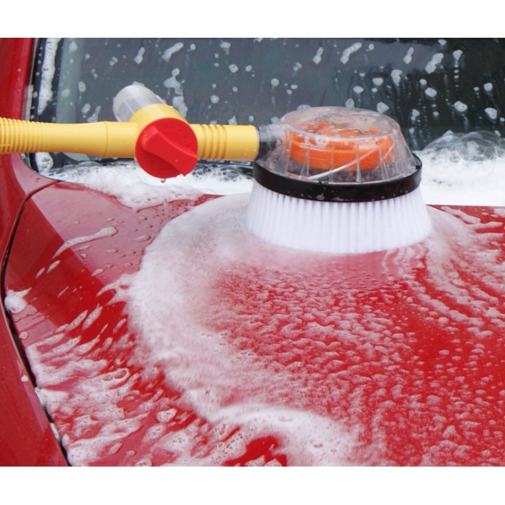 Dụng cụ rửa xe ô tô bọt tuyết xoay tự động F0055 - Home and Garden