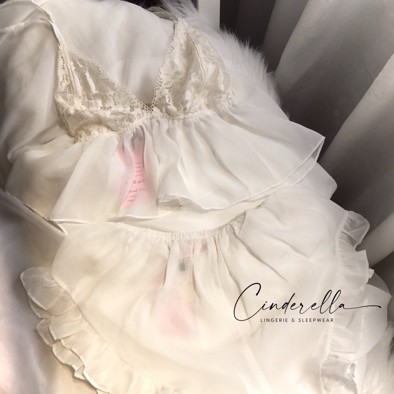 ÁO BRA VOAN THIẾT KẾ , SET ĐỒ LÓT NGỦ VOAN TƠ CAO CẤP