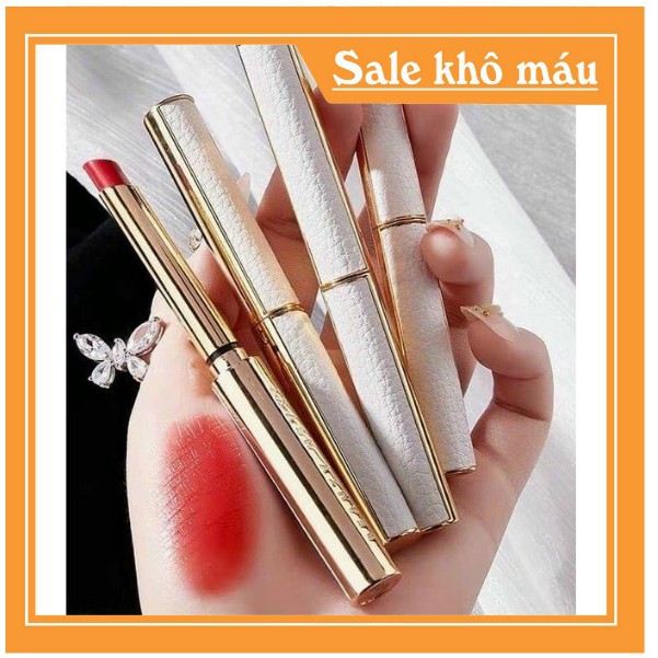 Son HEYXI BEAUTY Vỏ Da Sang Chảnh Cao Cấp Lên Màu Chuẩn Lì Không Trôi Son Lì Nội Địa Trung