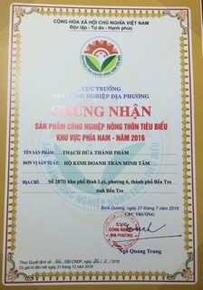 THẠCH DỪA ÉP KHÔ MINH TÂM