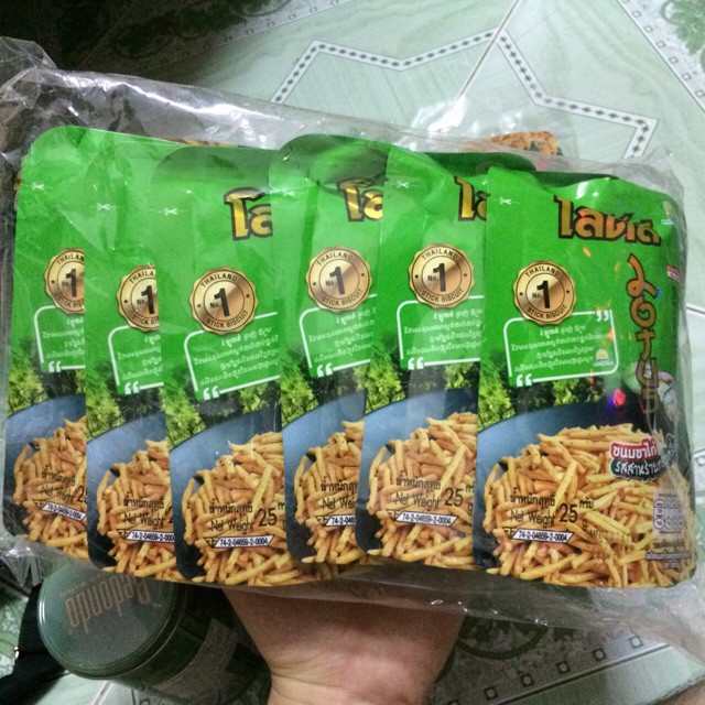 Bánh que Stick Biscuit DORKBUA Thái Lan Gói 25g nhiều vị | BigBuy360 - bigbuy360.vn