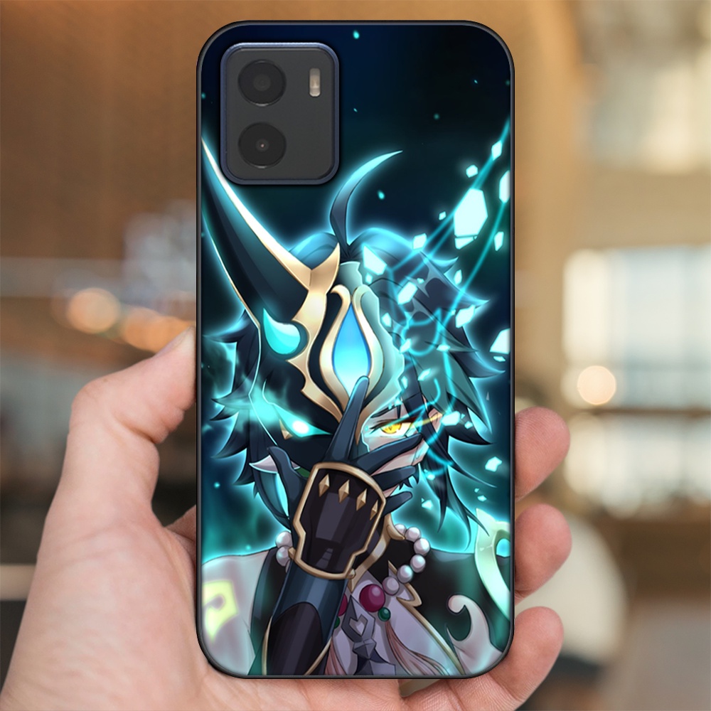 Ốp lưng Vivo Y15s, Y15a viền đen in hình Xiao Genshin Impact