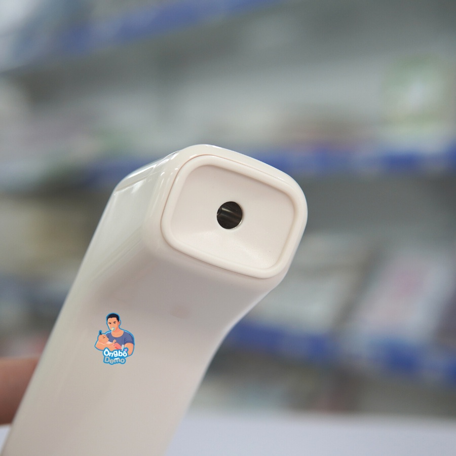 Nhiệt kế điện tử hồng ngoại, nhiệt kế cảm biến đo nhiệt độ cơ thể, đo sữa tiện lợi - Ongbodemo
