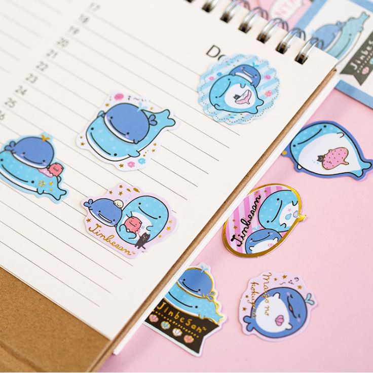 40 Miếng Dán Sticker Kawaii Nhật Bản