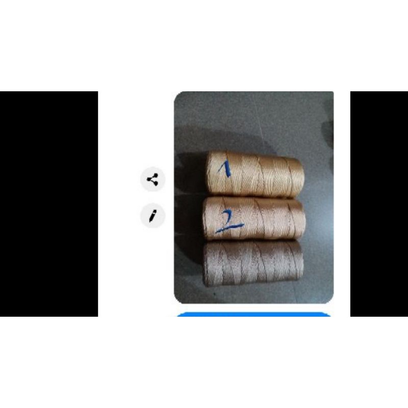 Sợi thô màu kem mác đại bàng