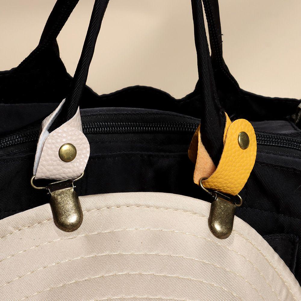 Kẹp Mỏ Vịt Màu Đen Gắn Nón / Túi Xách Du Lịch Hợp Thời Trang