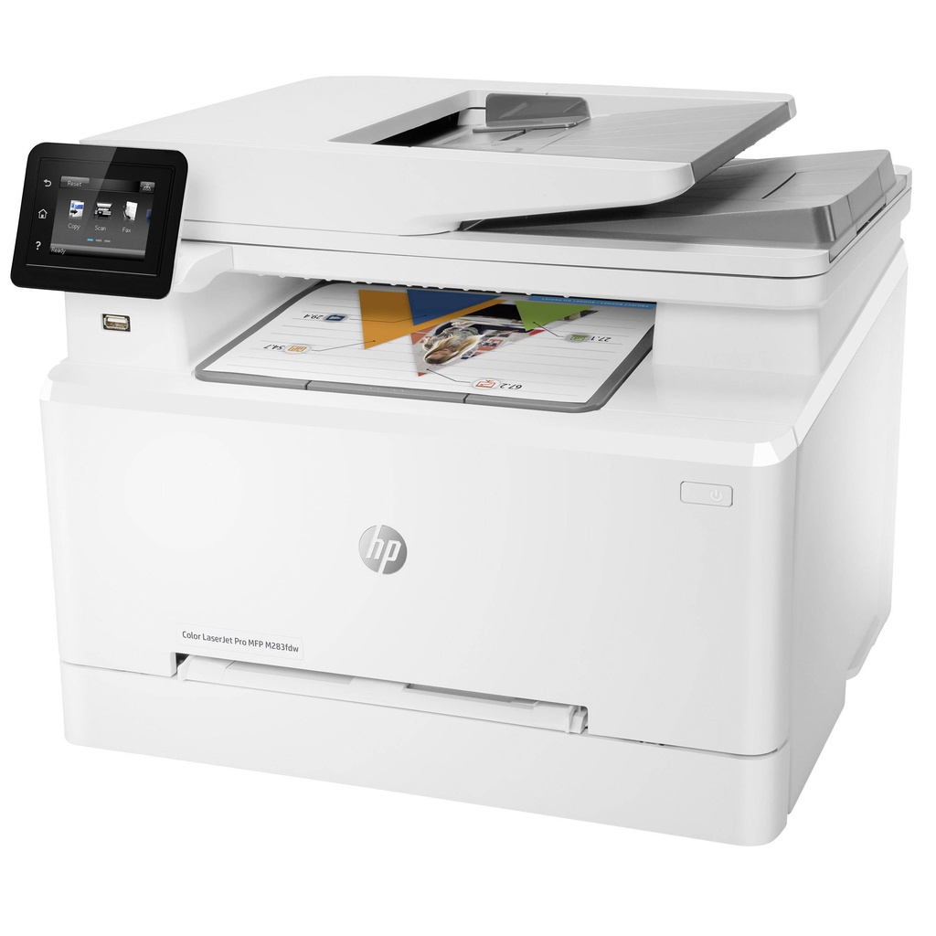 Máy in màu đa chức năng HP LaserJet Pro MFP M283fdw máy in đảo mặt laser tại VanphongStar tốc độ in cao 21 trang/phút