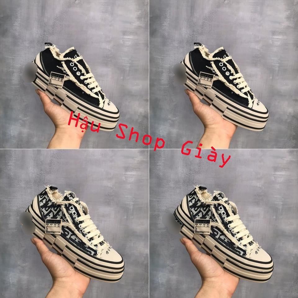 ✅Xvessel, Giày Xvessel, Giày Xvessel đế gỗ tăng chiều cao