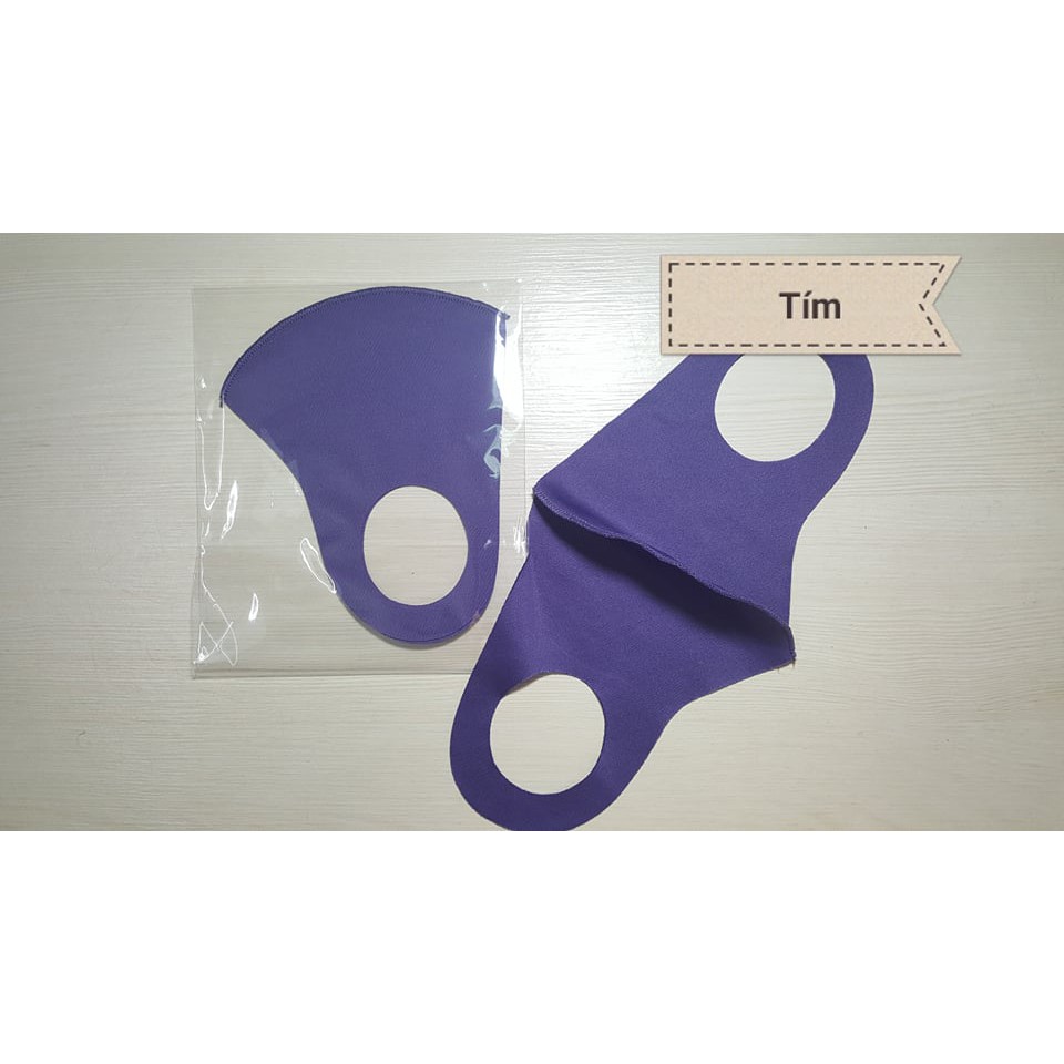 [FOLLOW SHOP GIẢM 10%] Khẩu trang 3D cao cấp vải Poly 2 da (được chọn màu) | BigBuy360 - bigbuy360.vn