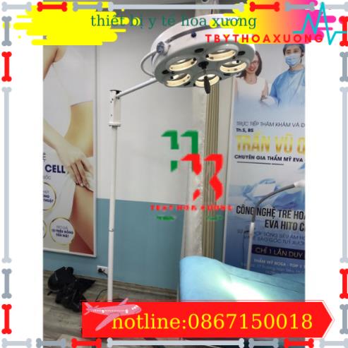 Đèn Mổ Di  Động 5 Bóng LED Hàng Cao Cấp