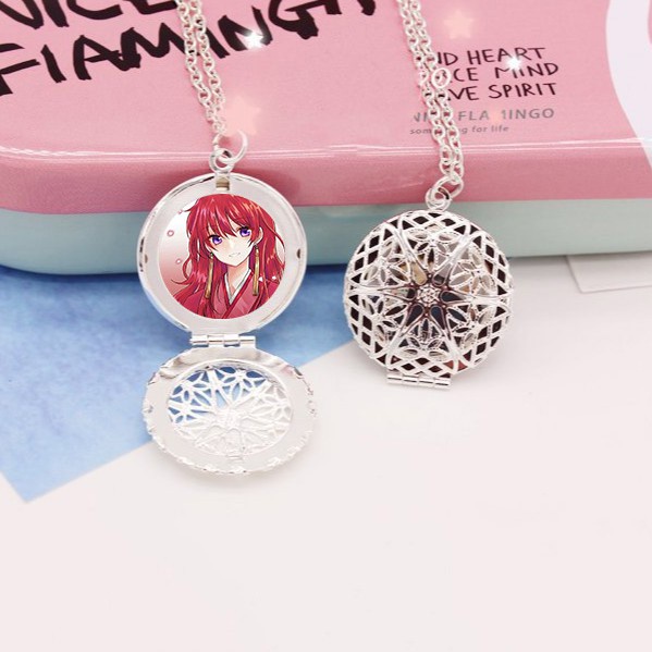 (80k) Vòng cổ IN HÌNH Akatsuki no Yona Công chúa bình minh anime chibi đóng nắp kim loại xinh xắn