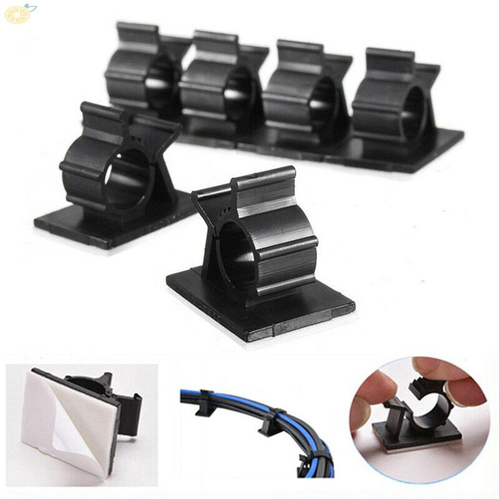 Set 10 / 20 / 50 Kẹp Giữ Dây Cáp Đa Năng