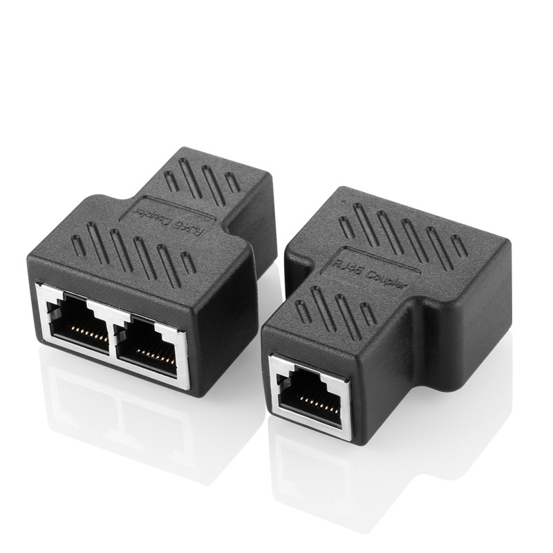 Đầu Nối Dây Cáp Mạng Rj45 Chia 1 Cổng 2 | BigBuy360 - bigbuy360.vn