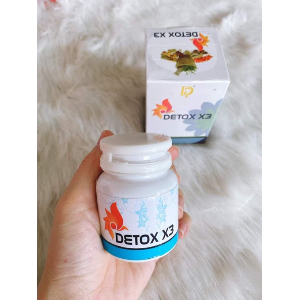 1 Hộp Detox X3 chuyên giảm mỡ Bụg