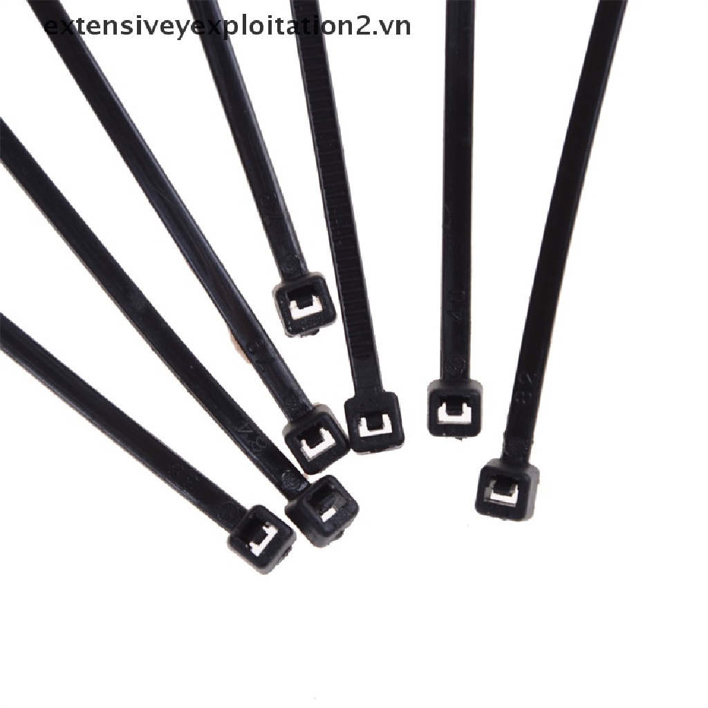 Túi 100 dây rút bằng nylon 3X150MM nhiều màu