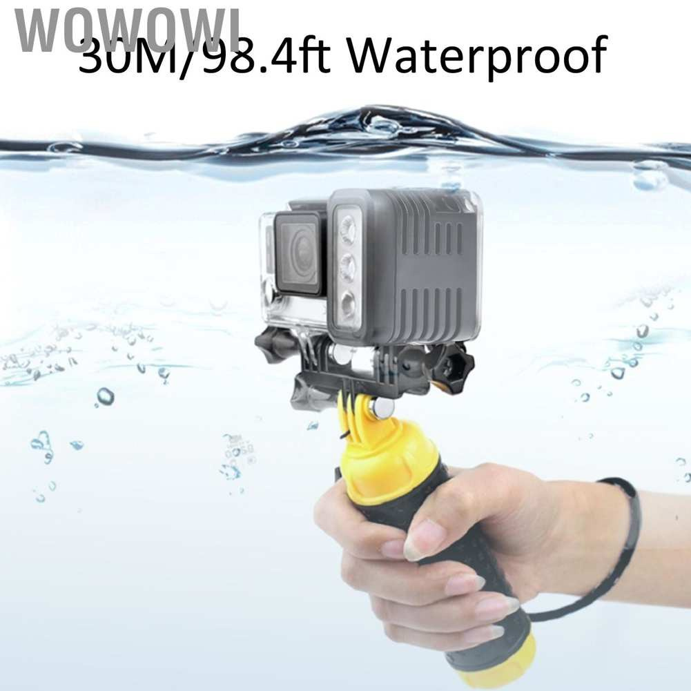 Wowowi 30M Waterproof LED Video Diving Fill Light Underwater for GoPro HERO 4 Motion Camera