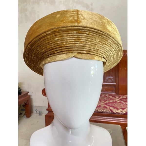 Khăn Xếp Quan,Khăn Mấn,Vải Nhung Nhám loại 1 hàng cao cấp Hàng Mới Nhất! Chuyên dùng cho các cô các cậu Hầu Đồng