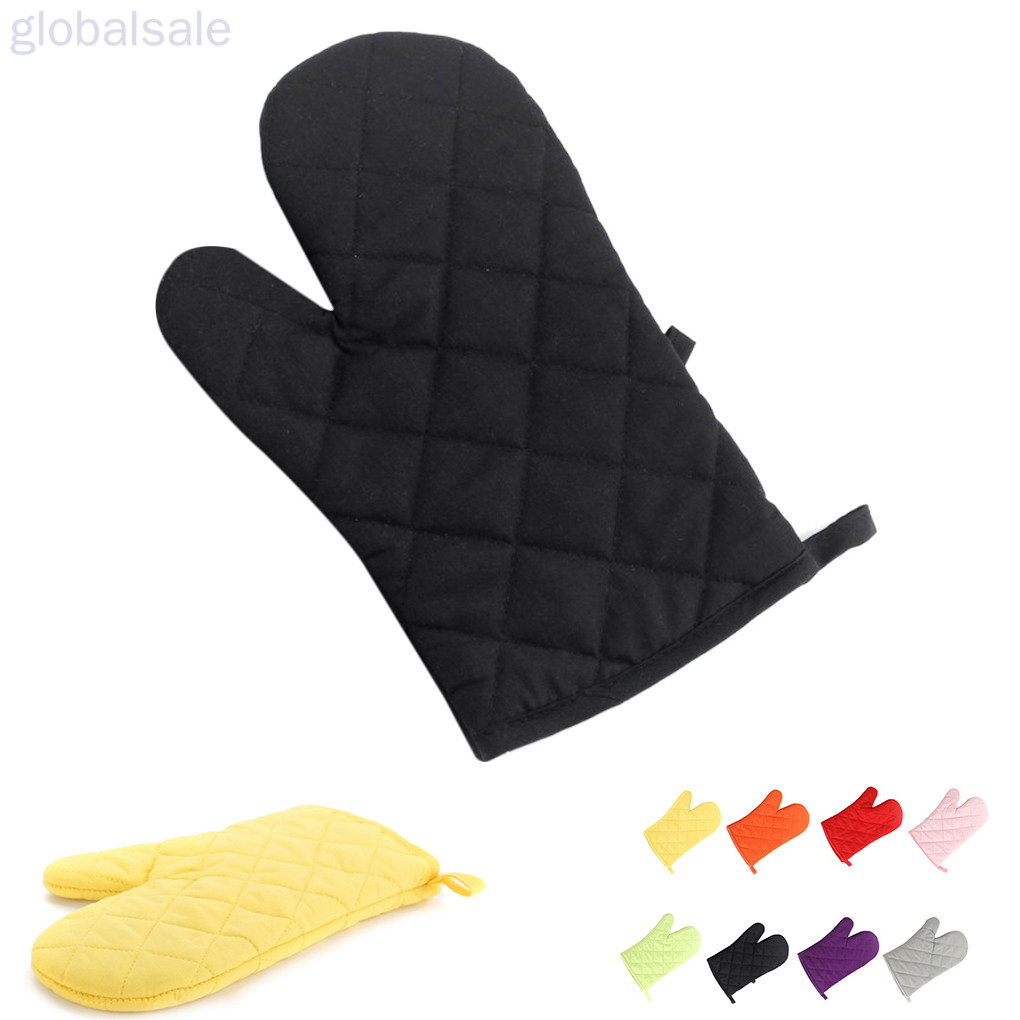 Găng tay cotton chịu nhiệt dùng nhấc nồi và lò nướng