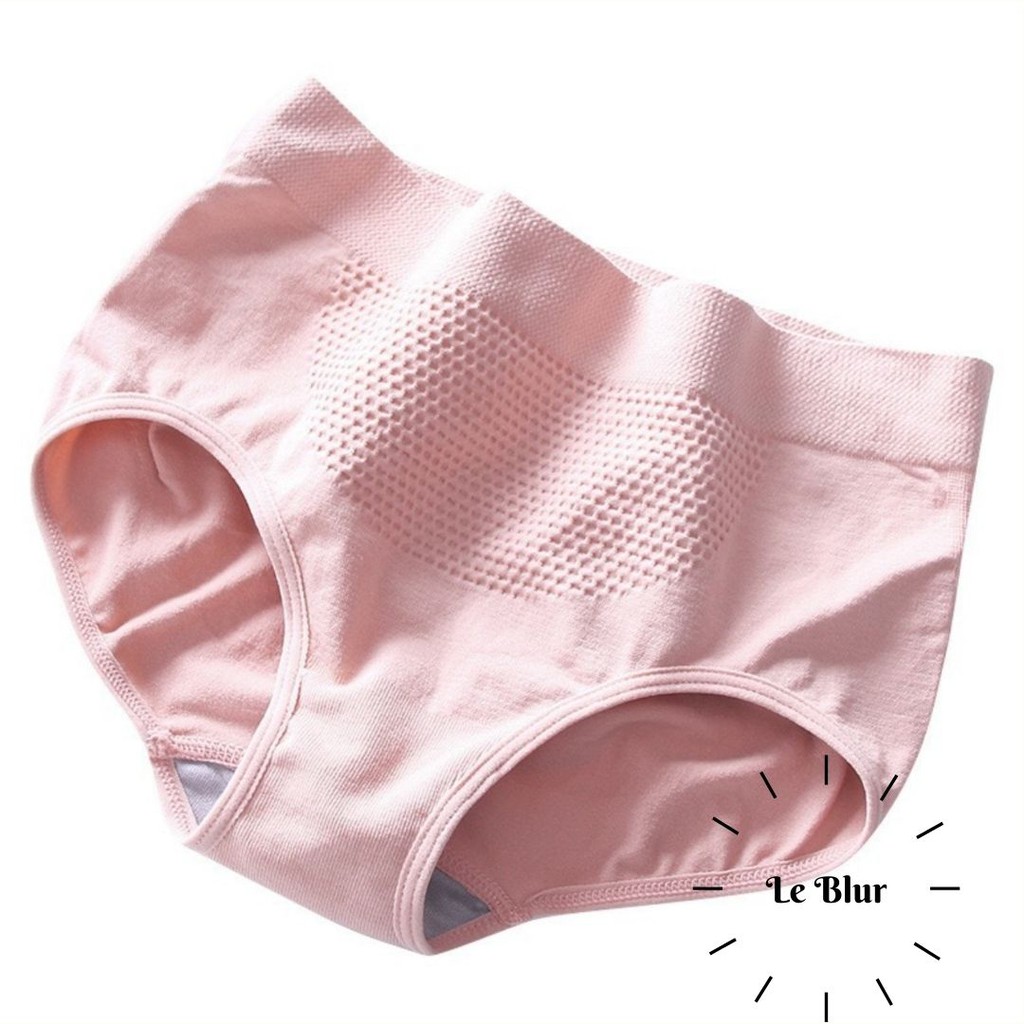 Quần lót nữ cotton túi zip, chất mịn gen nhẹ bụng dưới, chip kháng khuẩn thông hơi, leblur