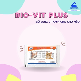 BIO-VIT PLUS bột bổ sung vitamin tăng sức đề kháng cho mèo 5gr