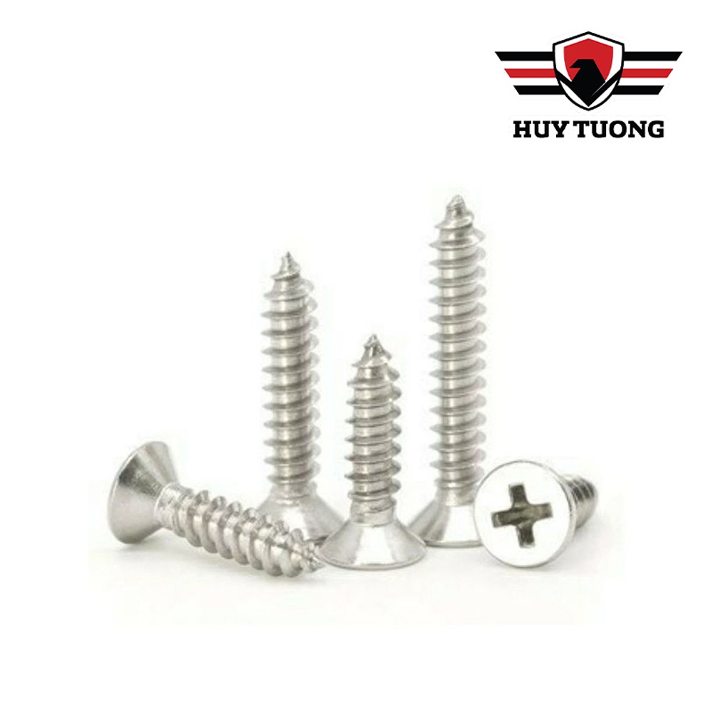 Bộ 20 tắc kê nhựa + 20 vít bắt tường (2p - 3p - 4p - 5p - 6p - 7p) cao cấp đa năng tiện lợi - Huy Tưởng