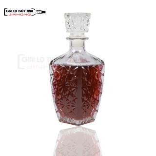 Bình đựng rượu ngâm sâm thuỷ tinh 750ml - BR01