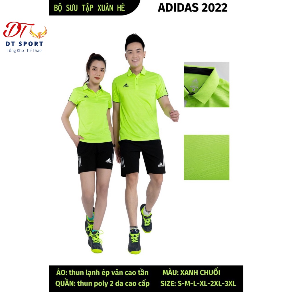 Áo quần adidas thể thao thun cao cấp ✔️ Free Ship ✔️ vải cotton thoáng khí, hàng xuất khẩu - mẫu mới nhất 2022