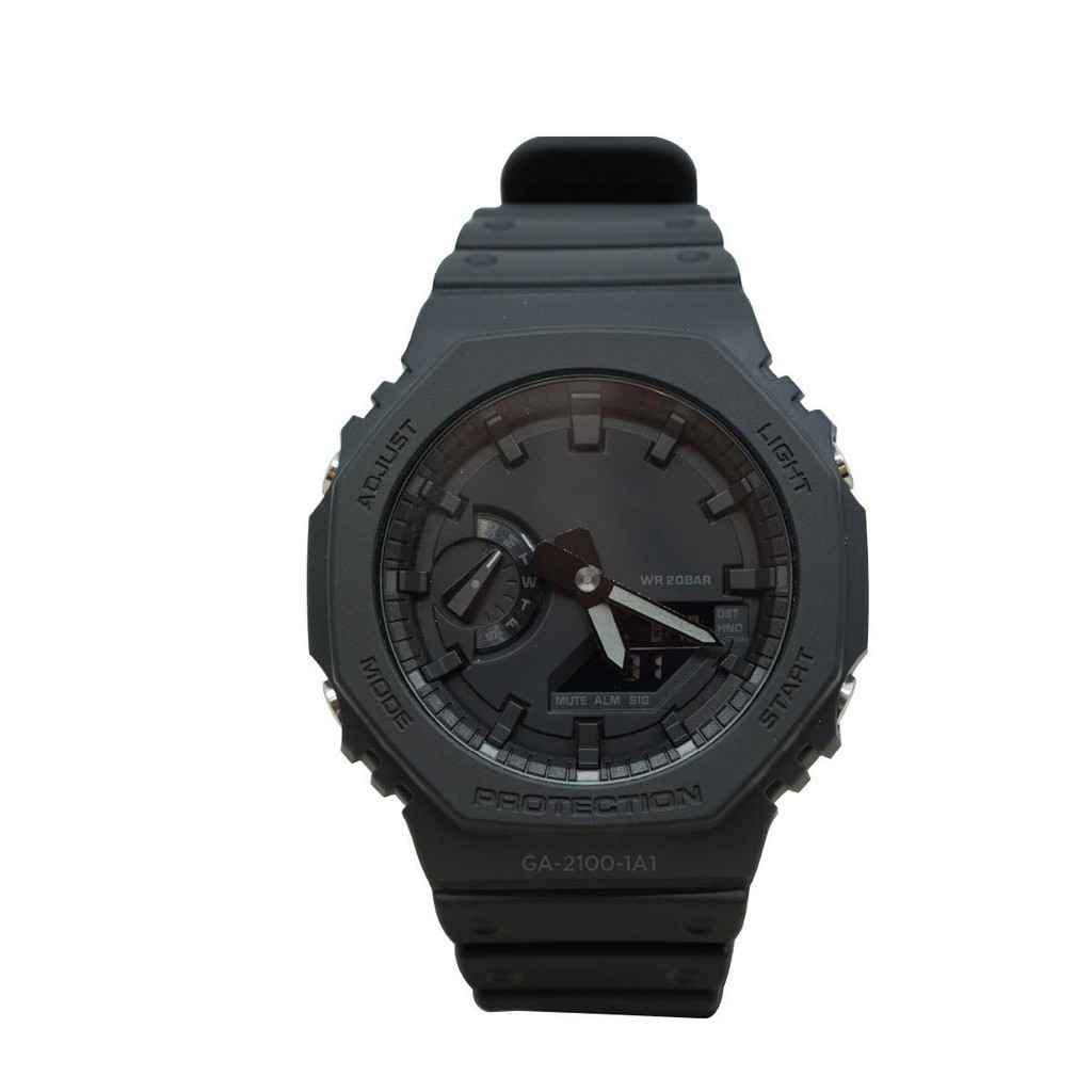Đồng hồ thể thao nam nữ GA2100 OneTime Full đen cực hot năm 2021, casio nam cực đẹp | BigBuy360 - bigbuy360.vn