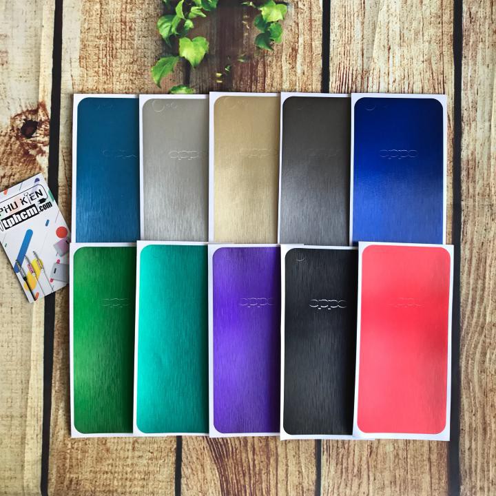 Dán mặt lưng Màu Oppo F3 Lite A57 - Neo 9s A39